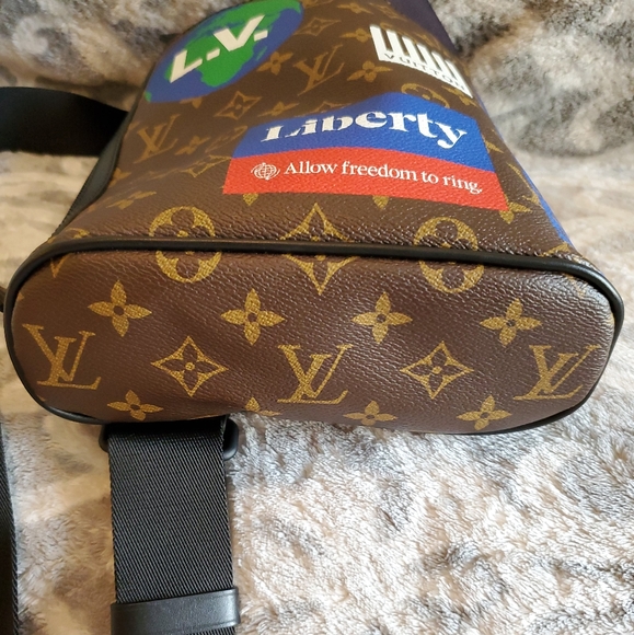 Louis Vuitton Chalk Sling Bag Backpack Monogram By Virgil Abloh Limited Edition - Picture 5 of 13